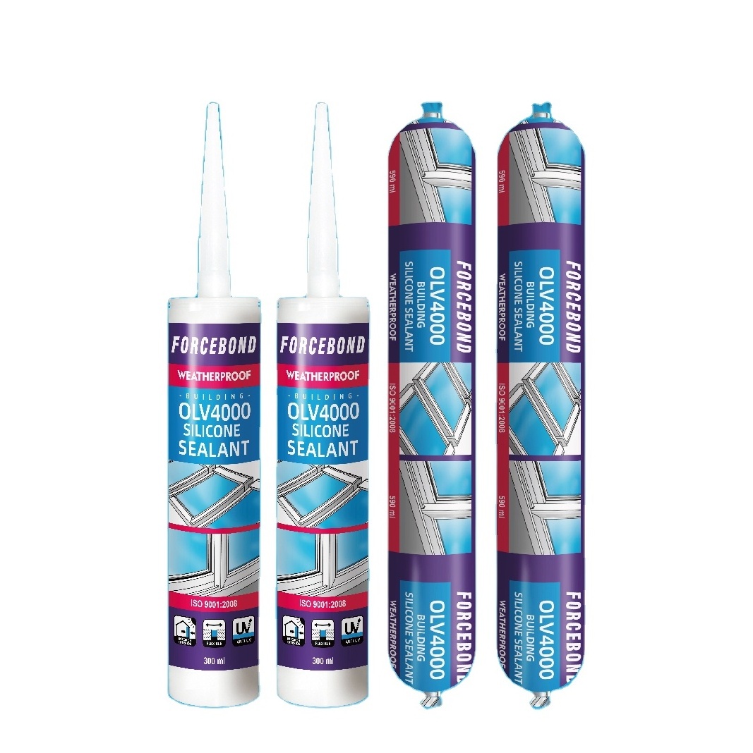 High performance interior filler OLV4000 glazing adhesive & sealant vidrio blanco nevado bonding for car