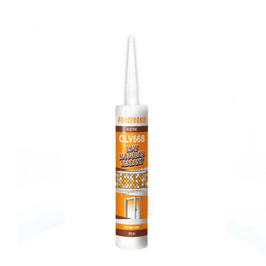 Good selling waterproofing clear silicon acetic silicona silicone sealant for glass caulking