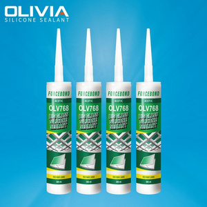 Big Glass Glazing Acetic Aquarium Silicone Sealant OLV768