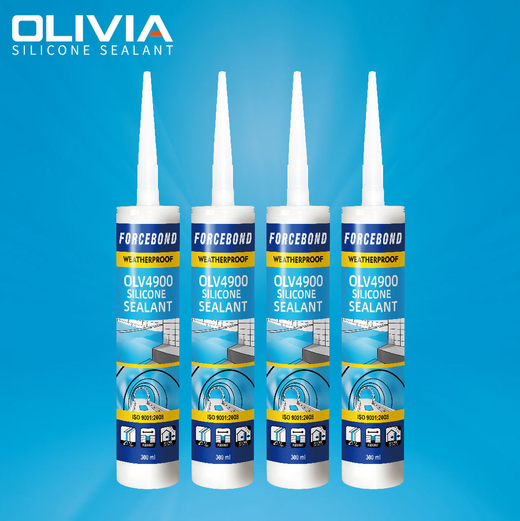 Factory price swimming pool tile adhesive OLV4900 waterproof neutral silicone sealant oil resistant