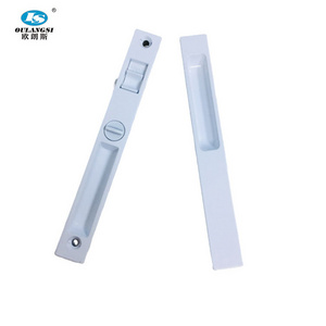 White Color Pvc Sliding Window Lock, Double Sides Lock