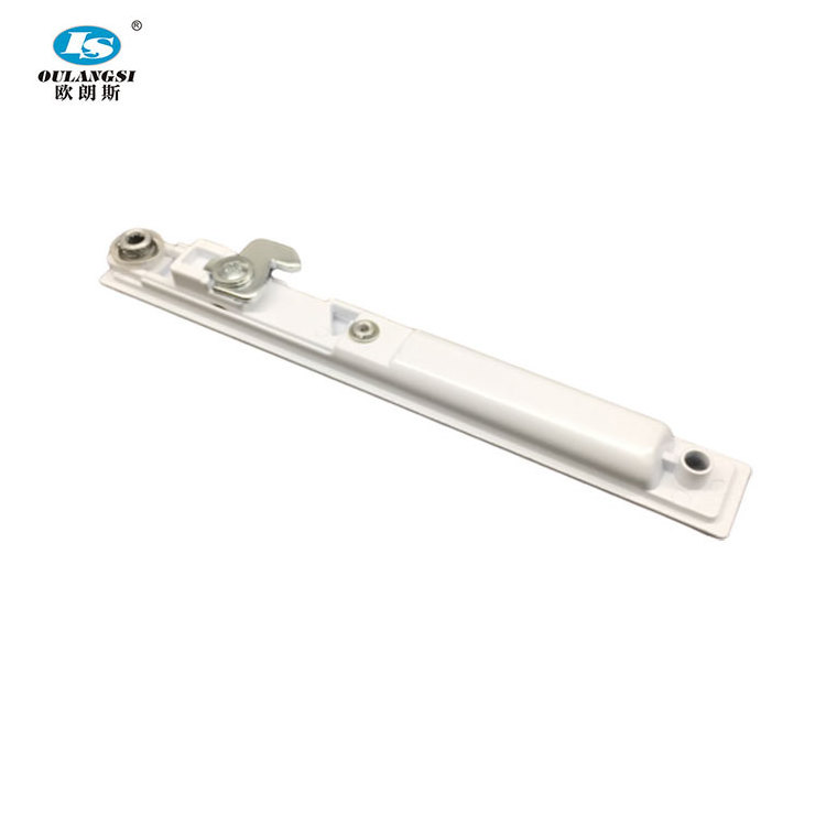 White Color Pvc Sliding Window Lock, Double Sides Lock