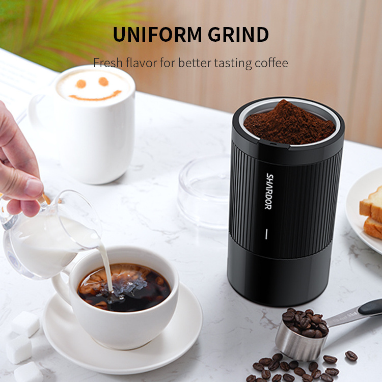 Low Noise Coffee Grinder Electric Herb Wet Grinder for Spices and Seeds Compact Body Kitchen Home Use Grinder