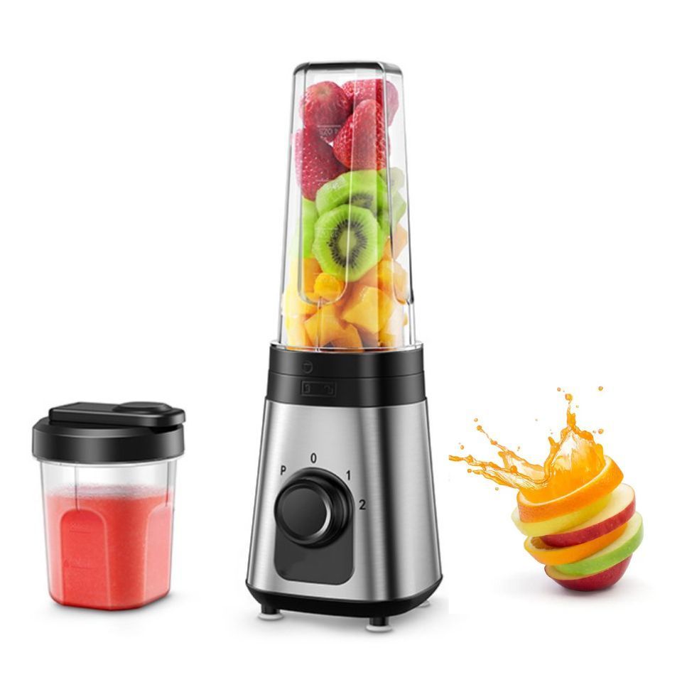 One Touch Operation Travel Kitchen Juicer Blender 10oz & 20oz Blender Cups Personal Blender Mixer