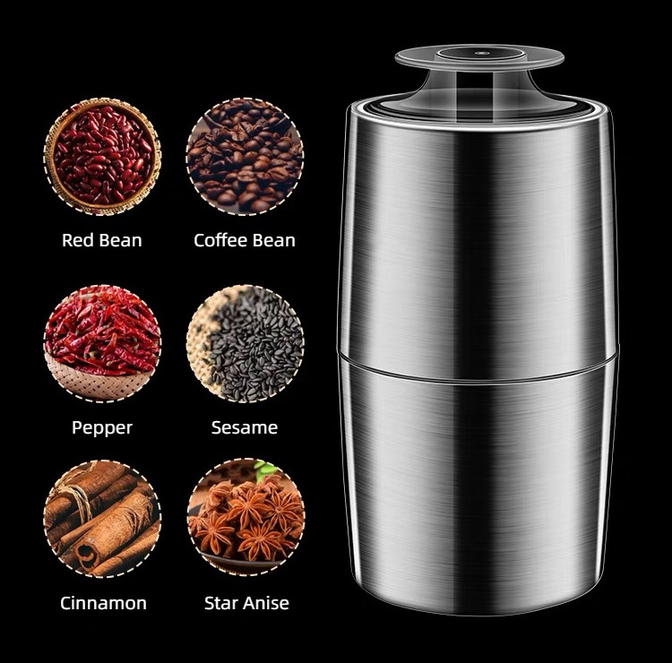 Latte Noiseless Operation Spices Herbs Coffee Beans Blender Wet and Dry Grinder