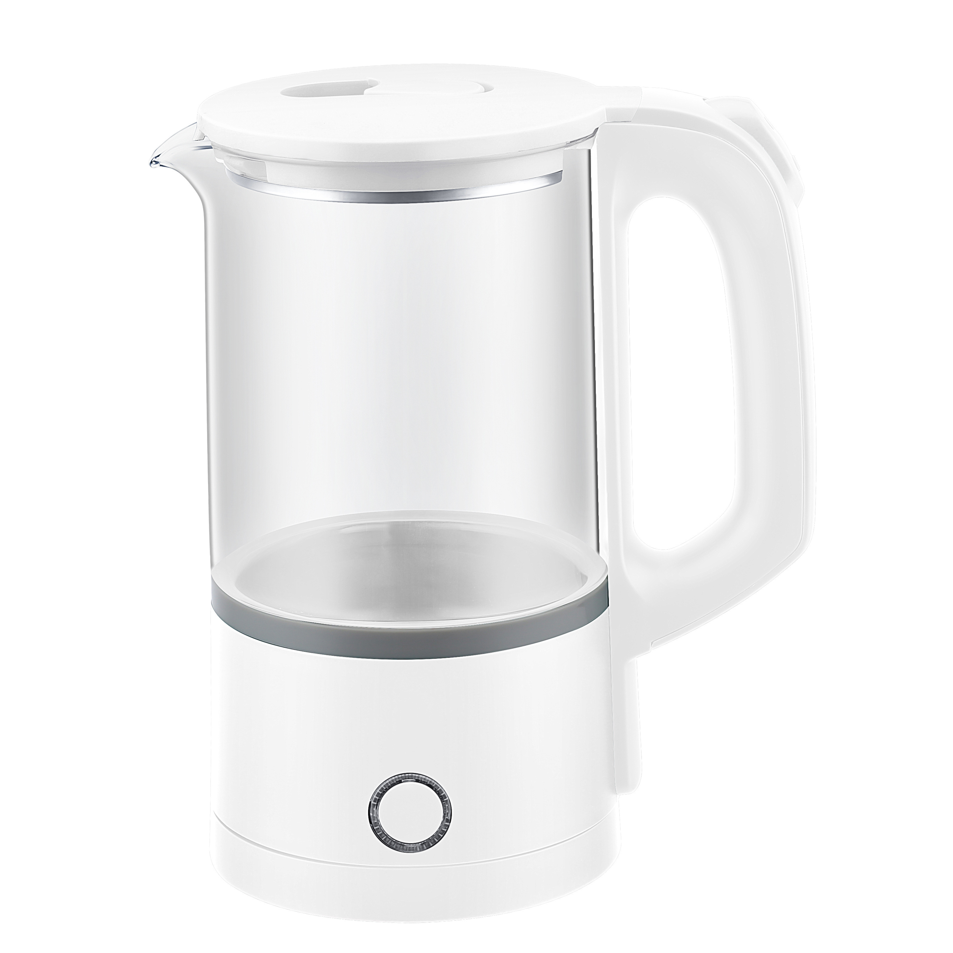 Small home appliances 1.5L smart portable water tea jug travel electric glass kettle