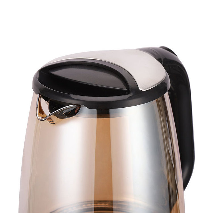 Factory wholesale 1.8l glass electric kettle for home hotel water tea coffee electric kettle