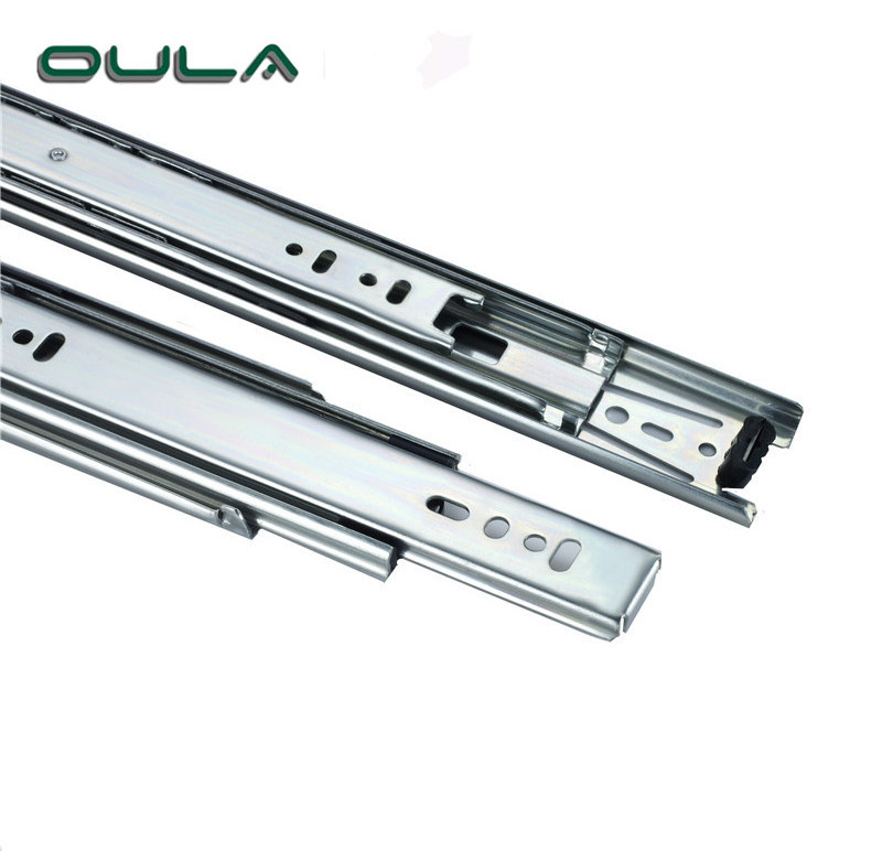 Professional manufacturer 45mm telescopic channel drawer slide heavy duty under mounted drawer slides