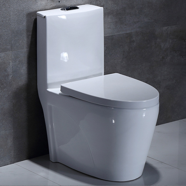 Sanitary wares one piece siphonic flushing floor mounted colored bathroom toilet bowl ceramic marble toilet