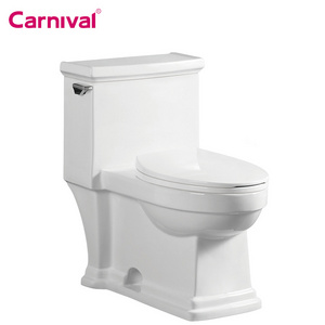 CUPC unique modern design side button comfort height siphonic water closet washroom wc one piece ceramic toilet for bathroom