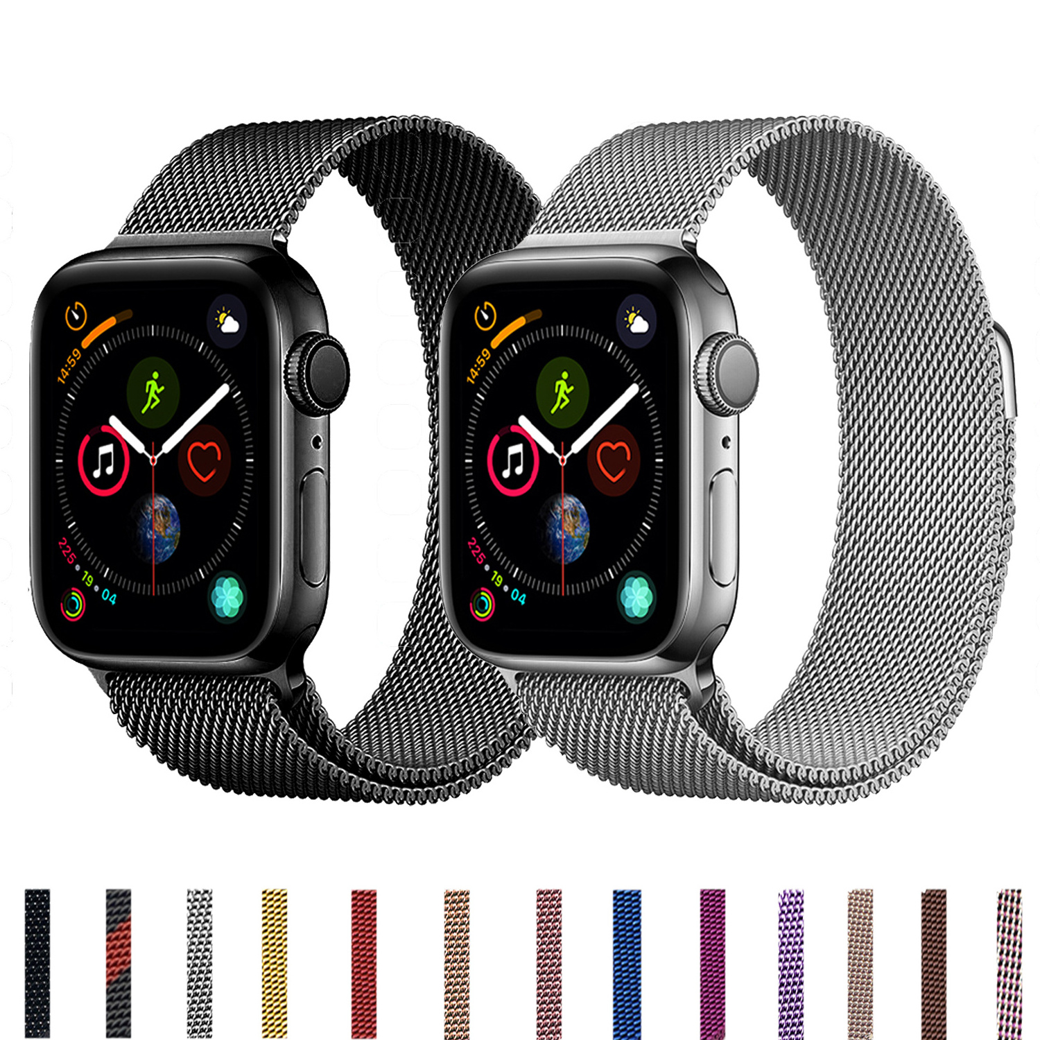 High Quality Stainless Steel Watch Band Milanese Watch  For iWatch Series