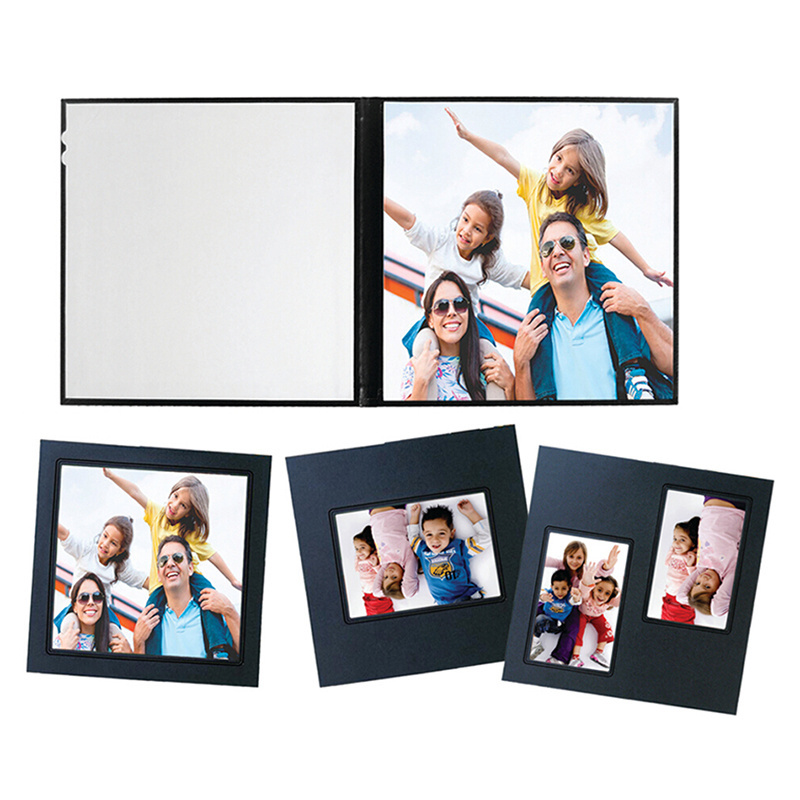 Leather Peel and Stick Photo Frame Folder