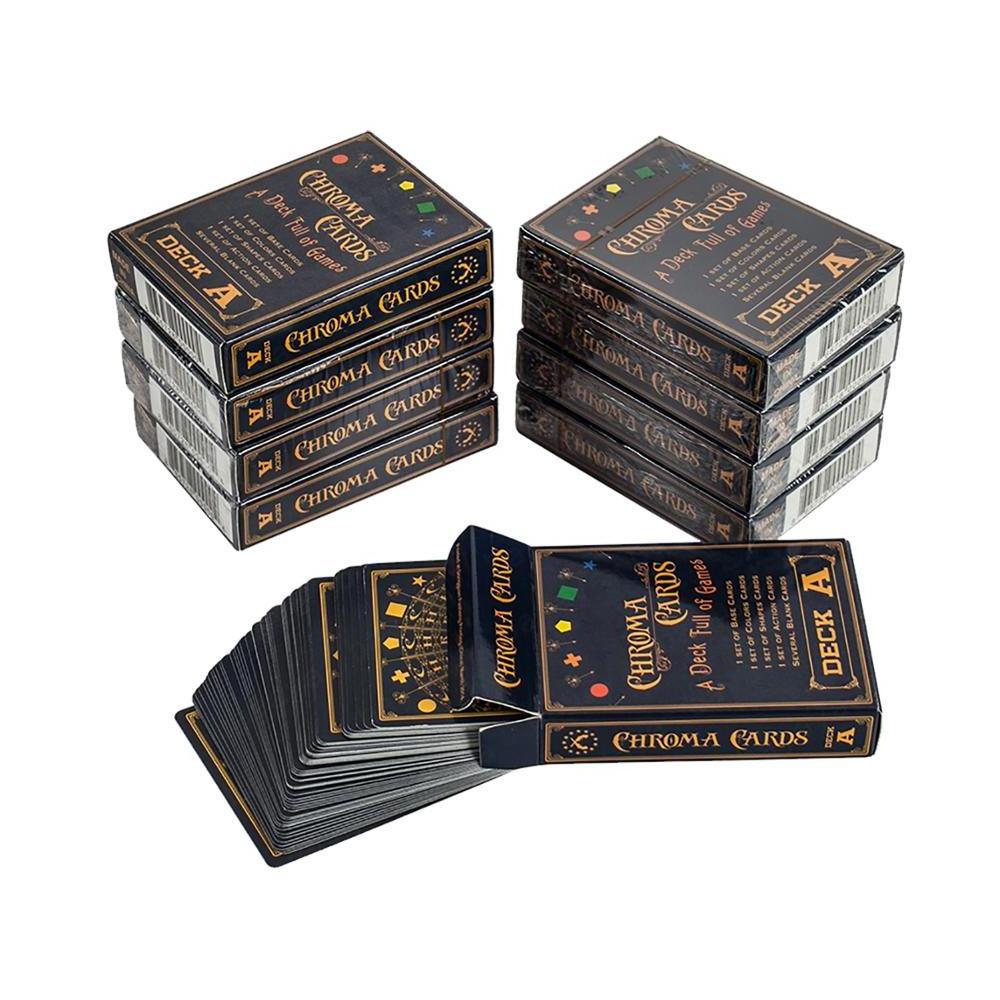 Professional custom card playing 310gsm core paper casino decks playing cards