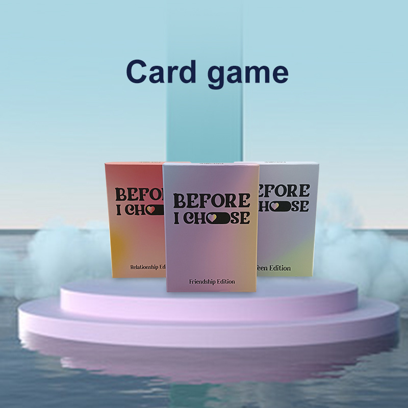 Free Sample Custom Printing Personalized Design And LOGO High Quality Waterproof Party The Mind Card Game