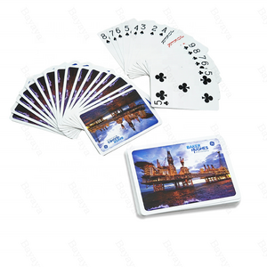 OEM custom 100% waterproof plastic playing cards poker