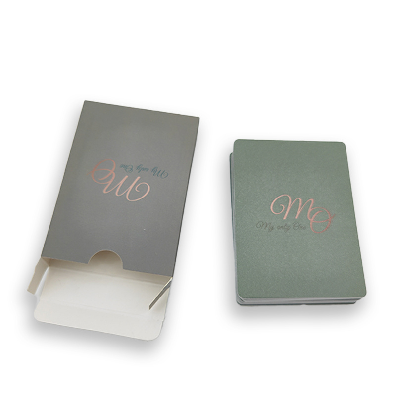 OEM Playing Cards Custom 100% Waterproof Plastic Poker With Light Not Pass Through The Cards