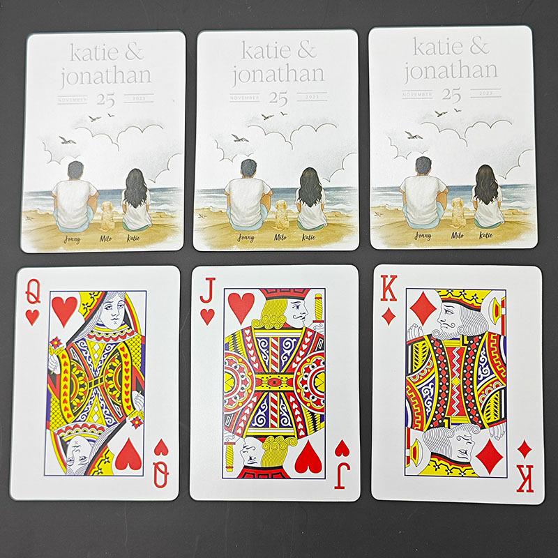 custom playing card game deck printing in bulk