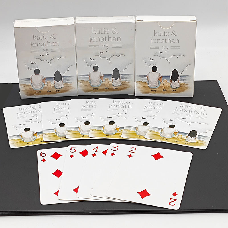 custom playing card game deck printing in bulk