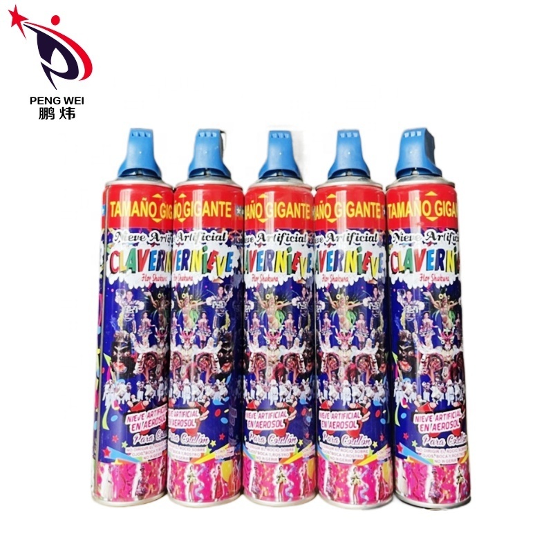 Hot Sale Non toxic Wedding Decor Birthday Celebration Party Mix Snow Foaming Spray