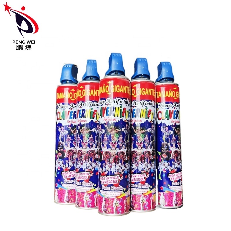 Hot Sale Non toxic Wedding Decor Birthday Celebration Party Mix Snow Foaming Spray