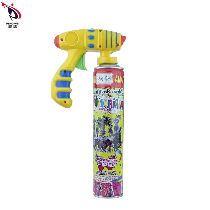 Biodegradable Party Toy-Gun Spray String Silly String Gun Crazy Party Spray String Gun