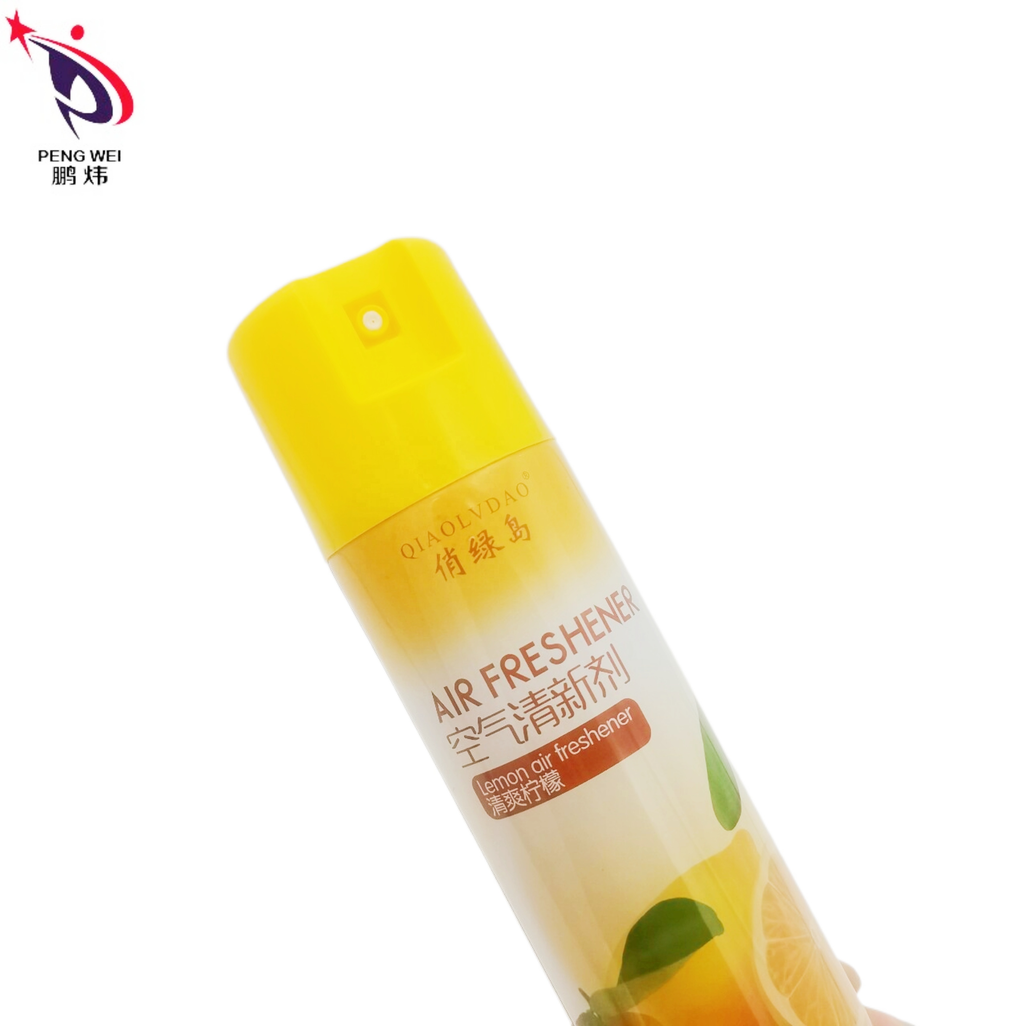 QiaoLvDao Lemon fruit scented air freshener purifies deodorizes lasting fragrance household car air freshener spray