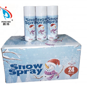 Christmas party decoration windows artificial spray snow christmas tree snow spray