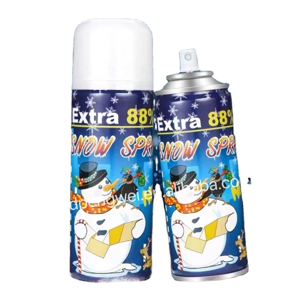 Wholesale artificial white foam simulation snow spray birthday celebration party wedding snow spray