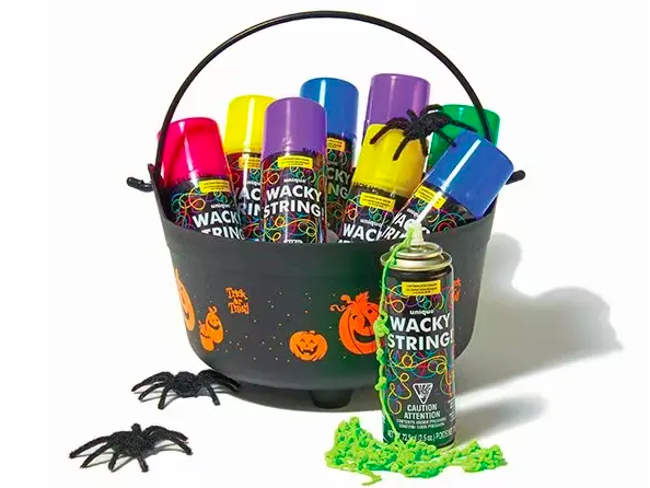 Wholesale crazy party can funny colorful silly string spray