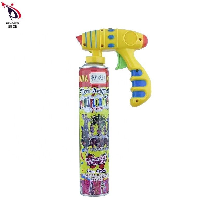 Biodegradable Party Toy-Gun Spray String Silly String Gun Crazy Party Spray String Gun