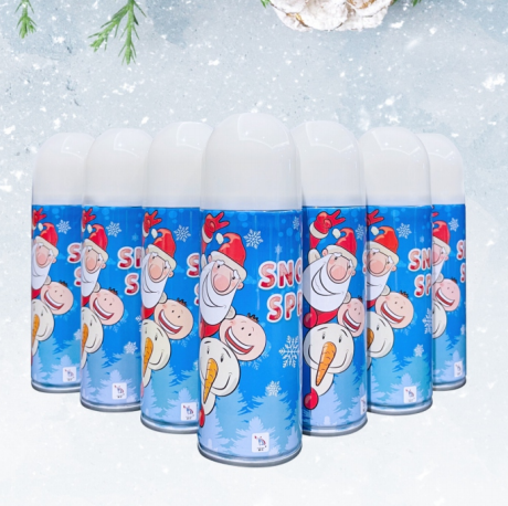 Snow Man Snow Spray Christmas Tree Ice Flocking  Snow Spray Window Glass Stencil  Party Decoration