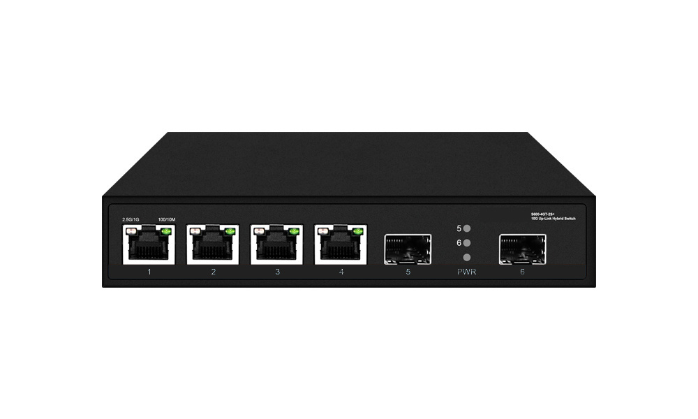 Easy Smart Web Managed 2.5G poe switch 4/5/8 port with 10G SFP