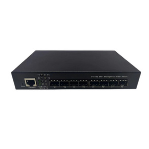 l3 Managed 8*1G/10G port SFP+ Switch Manageable Fiber Ethernet Switch