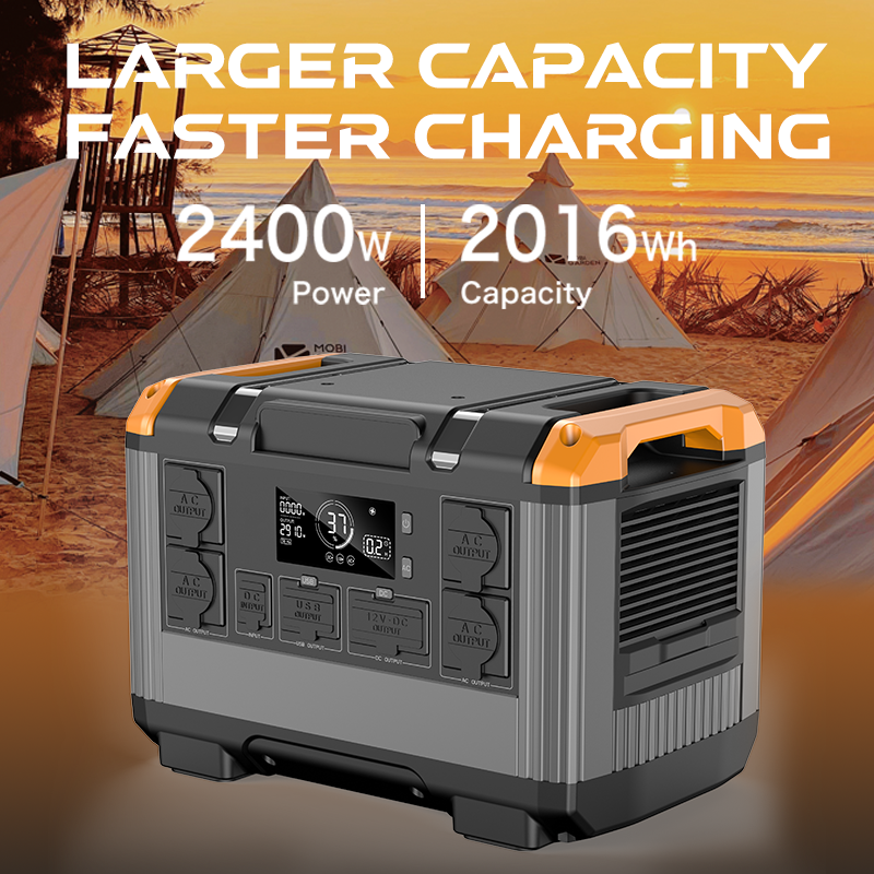 POPOWER Emergency Power Supply Back-Up Source battery 630000mAh 2016Wh pure sine wave portable power station 2400w