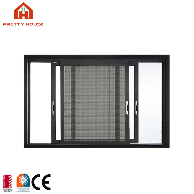 Aluminum sliding glass office reception windows