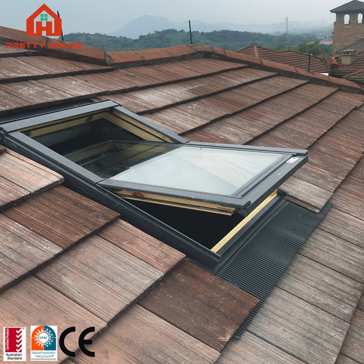 Roof Skylights Homes Glass Small Triangle Skylight