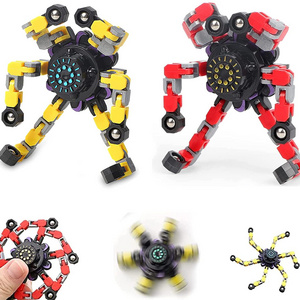 Fingertip rotating deformation toyMechanical top twister Fingertip top pressure toyInteresting sensory fingertip top toy