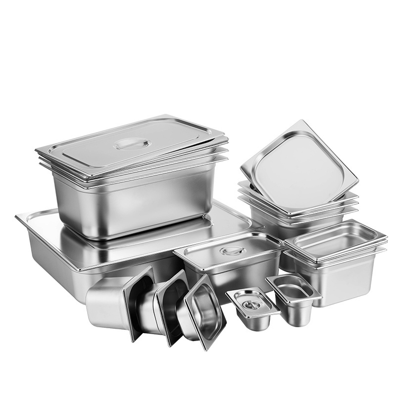 Buphex High quality catering equipment EU style 1/1-20 GN Pan stainless steel Food Storage Container GN Pan For Buffet