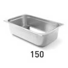 Buphex High quality EU style 1/1-150 GN Pan stainless steel Storage Gastronorm Food Container GN Pan For Buffet, Restaurant