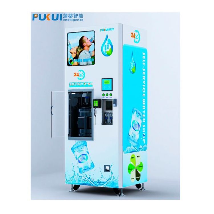 Purified water vending machine/ Alkaline water vending machine / Bottled water vending machine for drinking water