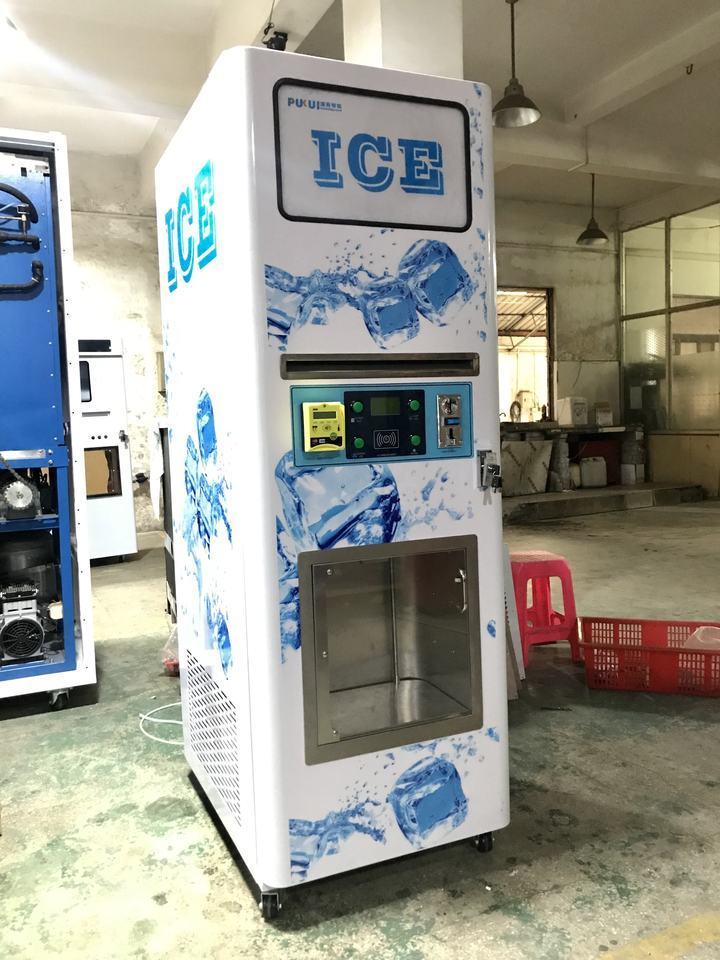 Self service ice maker vending machine commercial ice cube