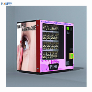 Custom Design tabletop machines beauty cosmetic nail polish wig table top snacks eyelash custom eye lash vending machine