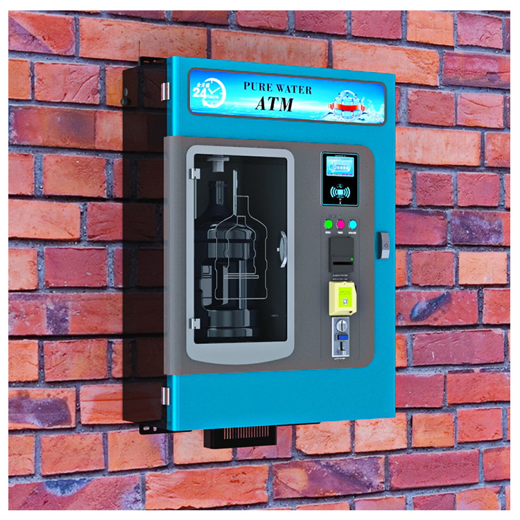 Android version ready to sell 3000 gallon wall mounted sale window water water vending machine