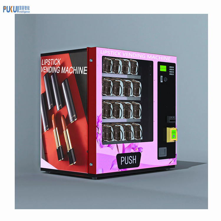 Custom Design tabletop machines beauty cosmetic nail polish wig table top snacks eyelash custom eye lash vending machine