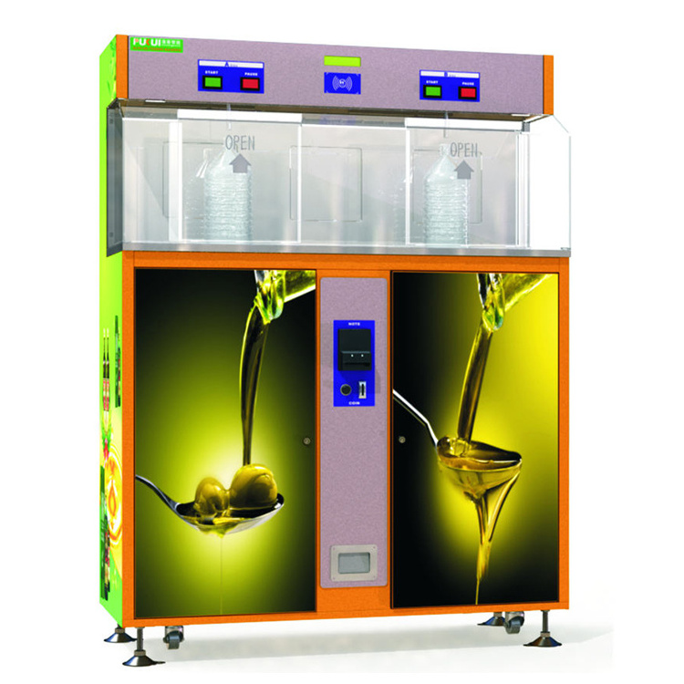 Four Outlets Peanut Olive Oil Vending Machine