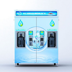 Automatic water vending machine/Bottled water vending machine/Double door vending machines with two dispensing window