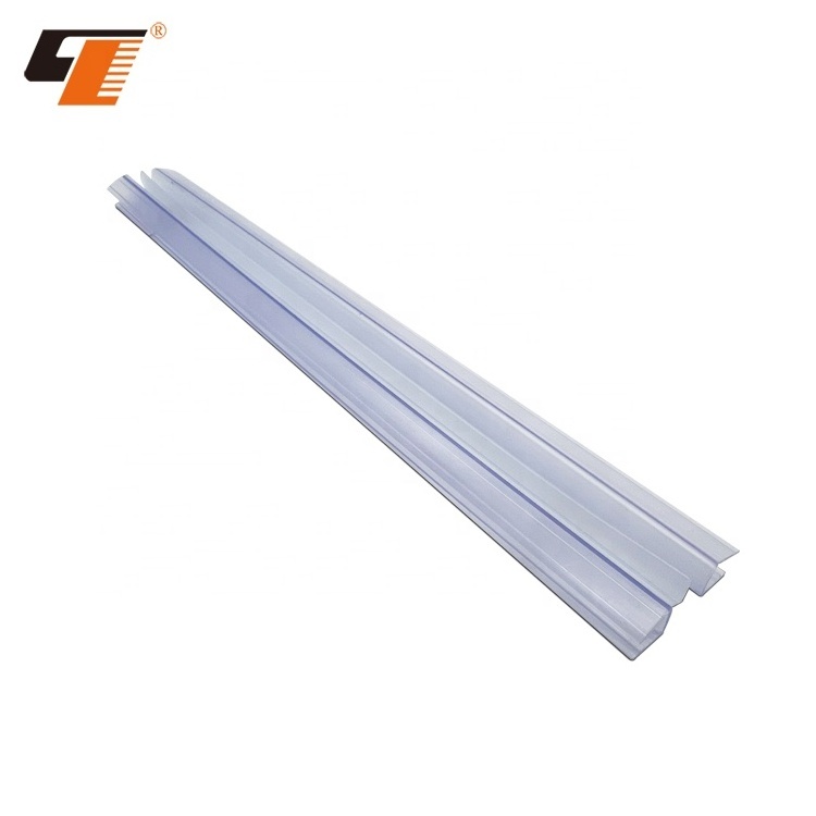 High Quality  PVC Glass Door Accessories Door Bottom Sealing Strip Guard Waterproof Sealing Strip