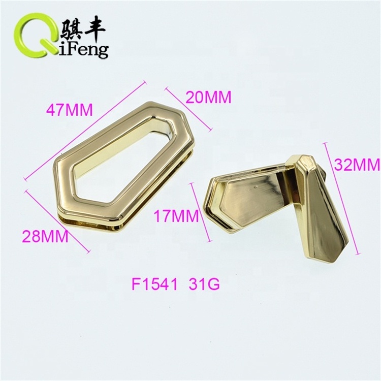 Wholesale Metal Push and Turn Lock Logo Color Custom Closures Bag Twist Locks Custom Design Press Handbag Lock Hardware for Bags