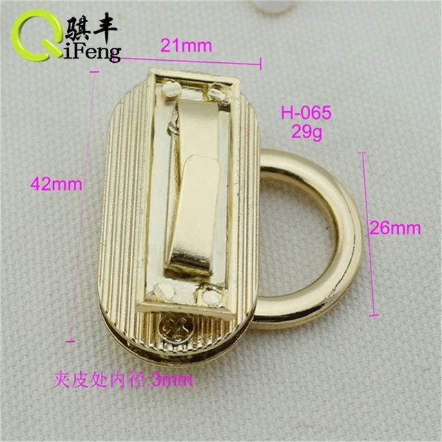 QIFENG factory  wholesale hight quality cheap luggage bag metal combination lock for luggage bag