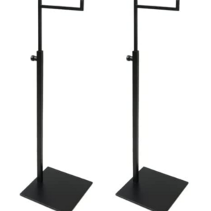 Purse Display Stand - Retail Countertop Single Hook Adjustable Height Handbag Display Stand - Bag Display Stand